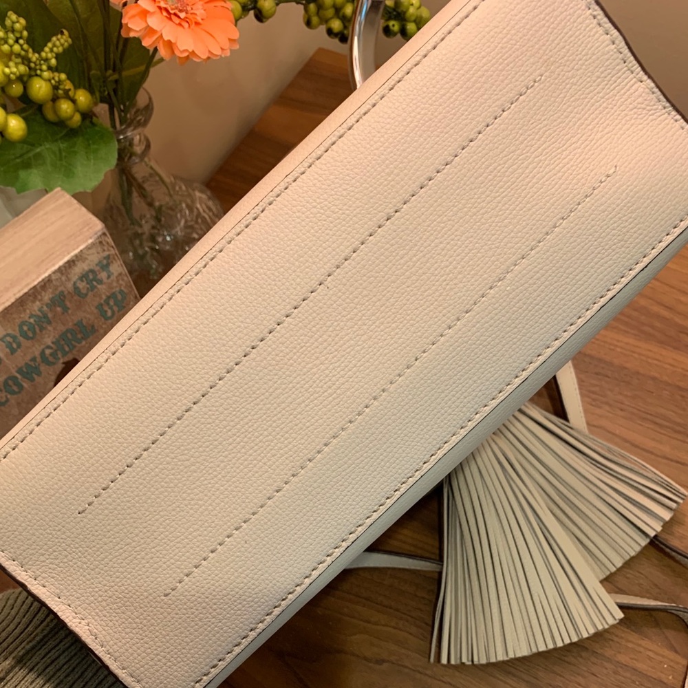 Loeffler Randall double tassel ivory leather bag - Picture 6 of 6